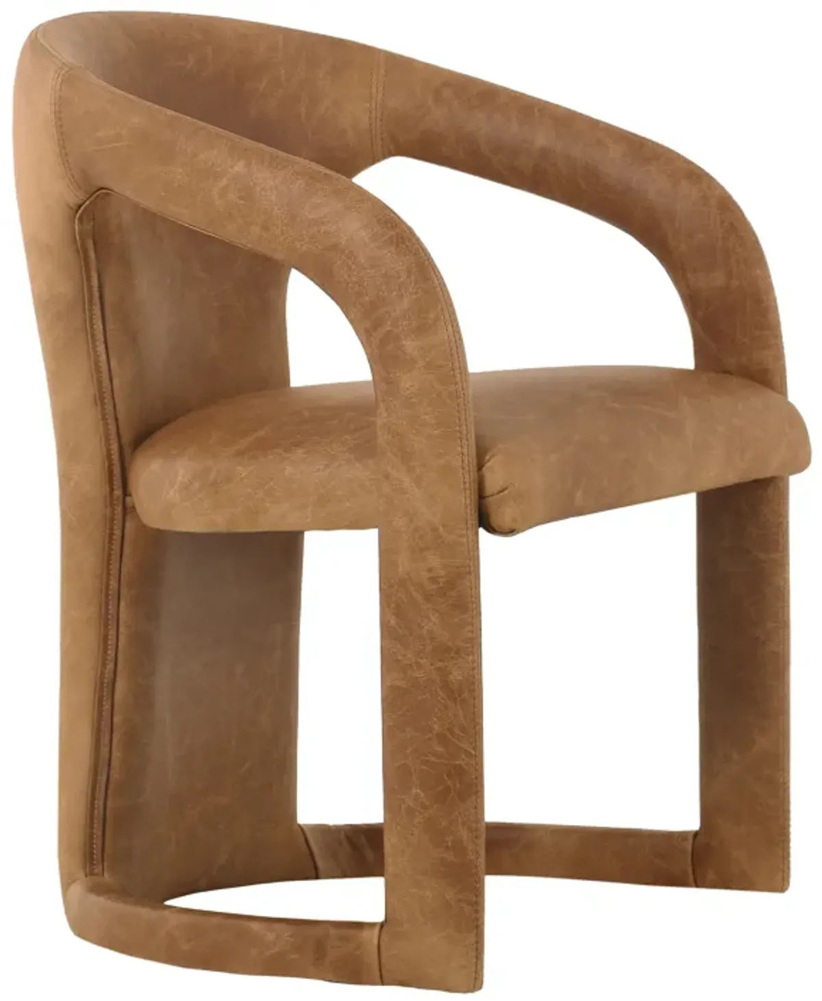 Archie Dining Chair in Tan