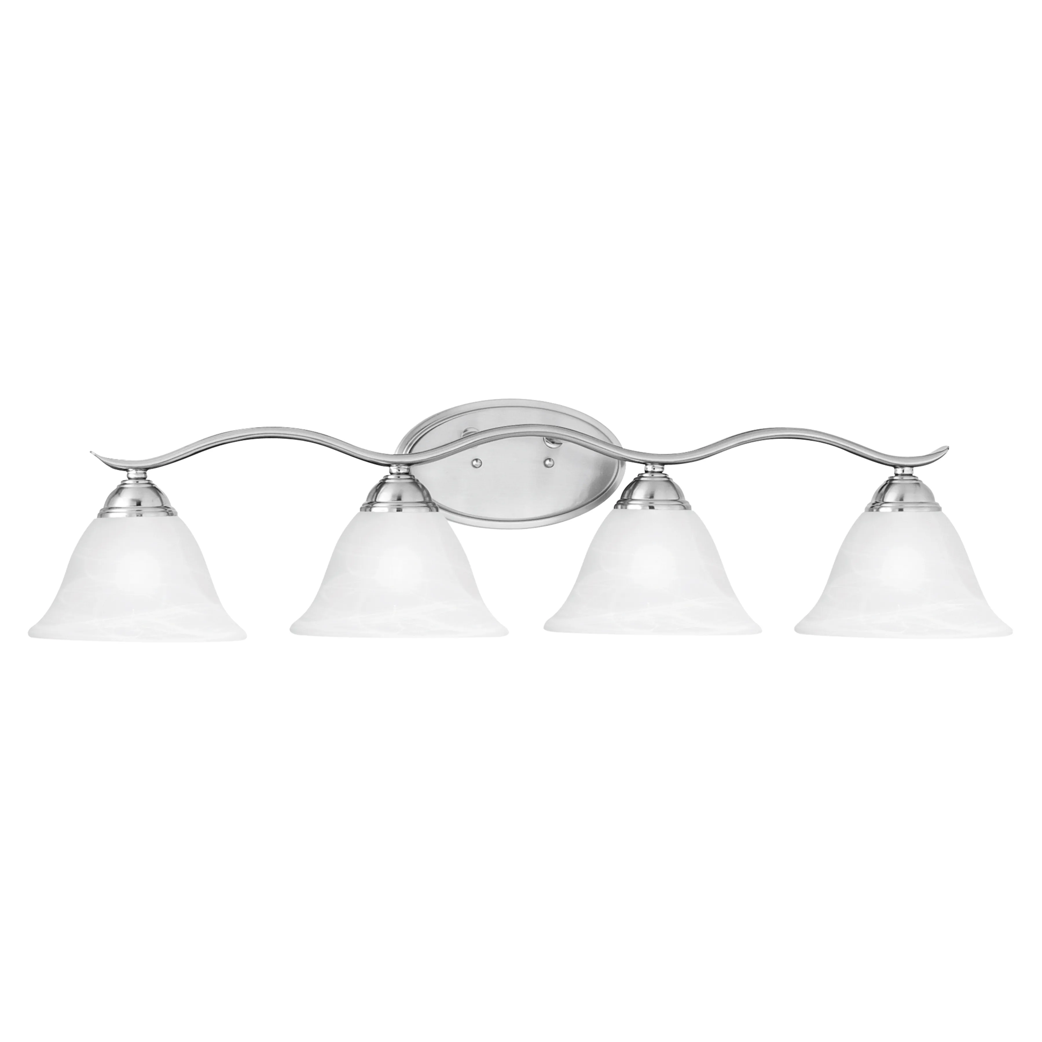 Prestige 36" Wide 4-Light Vanity Light - Brushed Nickel