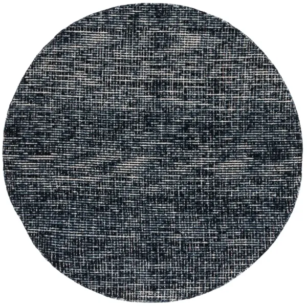 ABSTRACT Hand Tufted 8' x 8' Round area rug