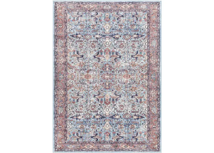 Georgina GOR-2304 6'7" x 9' Machine Woven Rug