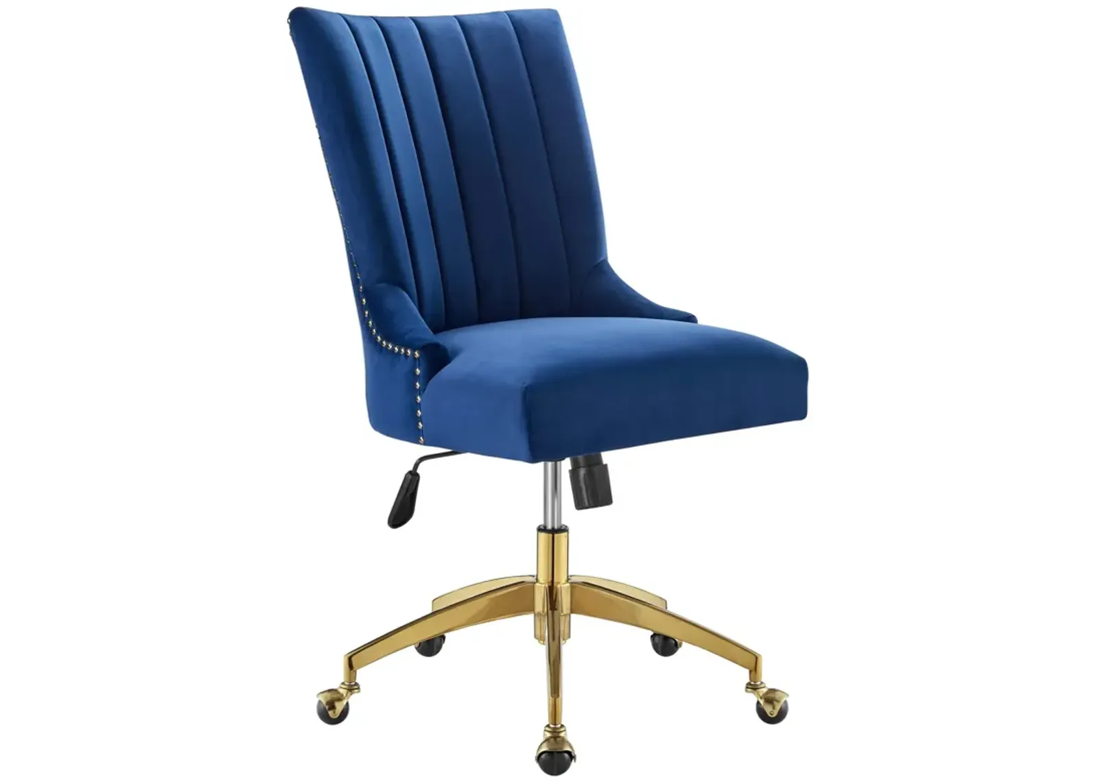 Empower Channel Tufted Performance Velvet Office Chair