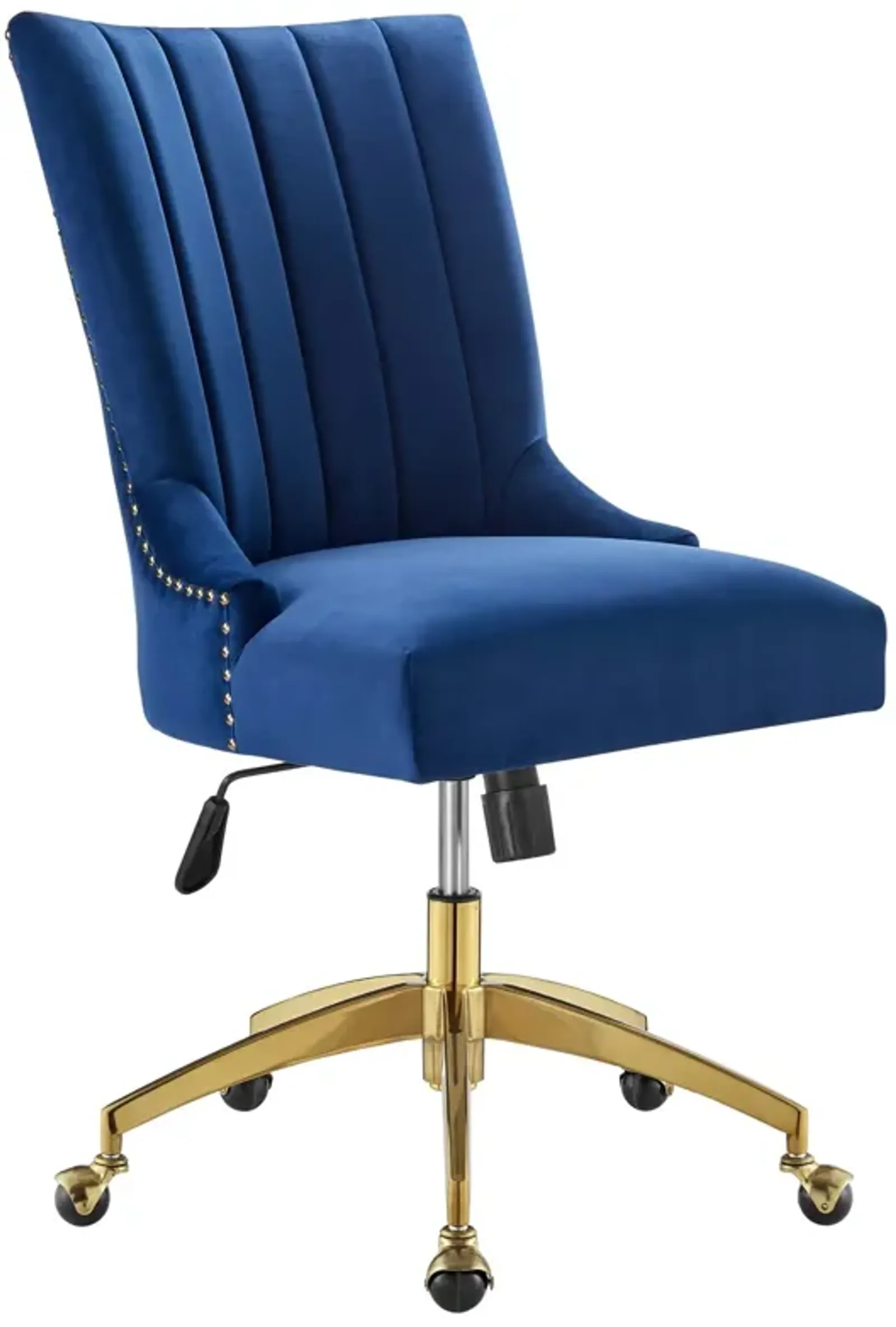 Empower Channel Tufted Performance Velvet Office Chair