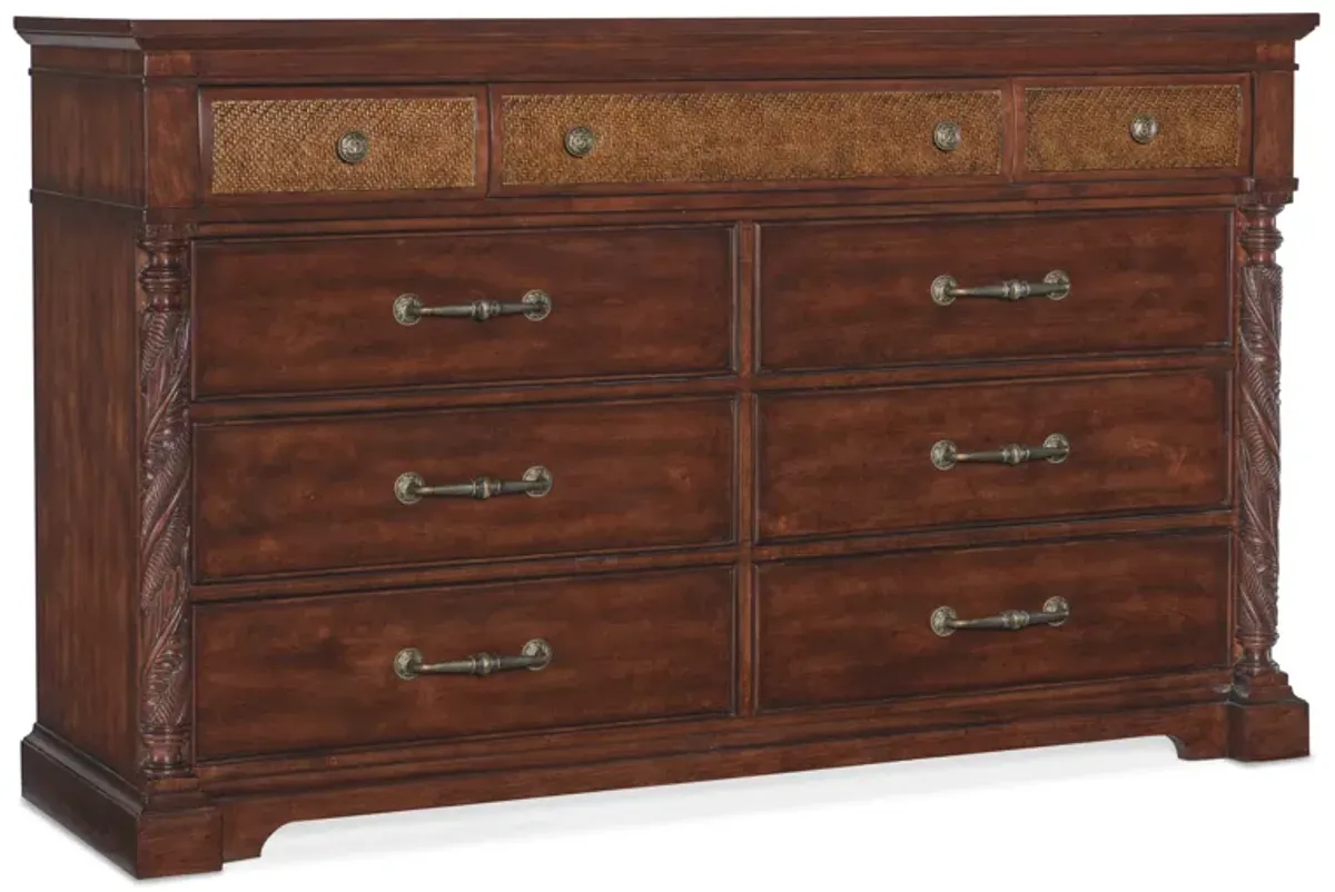 Charleston Nine-Drawer Dresser