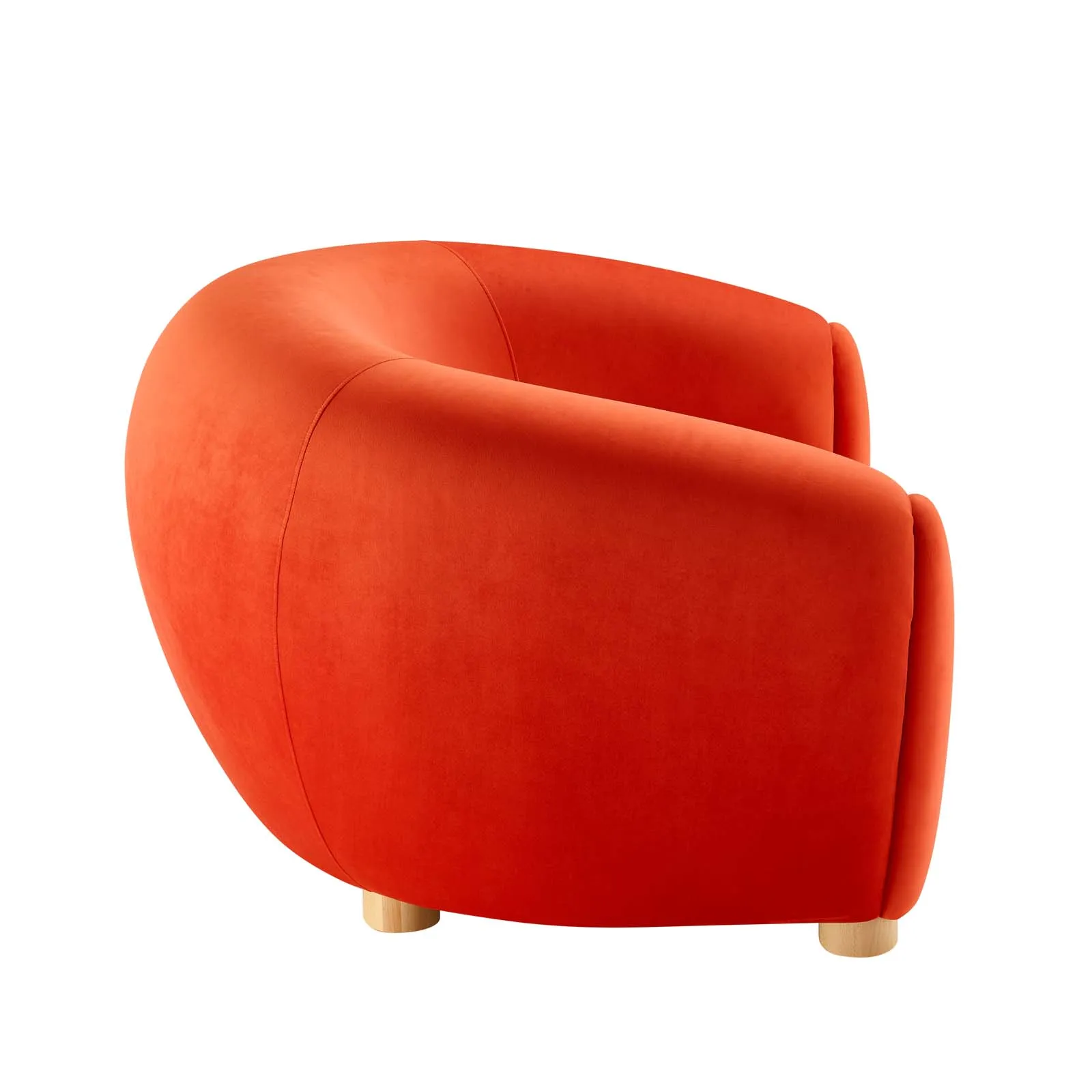 Abundant Performance Velvet Armchair