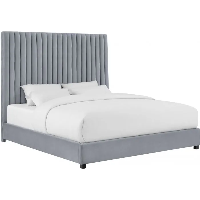 Arabelle Grey Bed in Queen