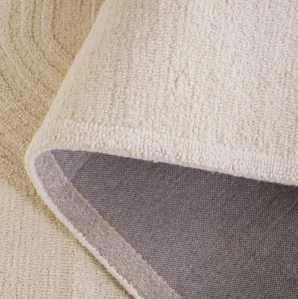 RODEO DRIVE 376 IVORY  6' x 6' Square Square Rug