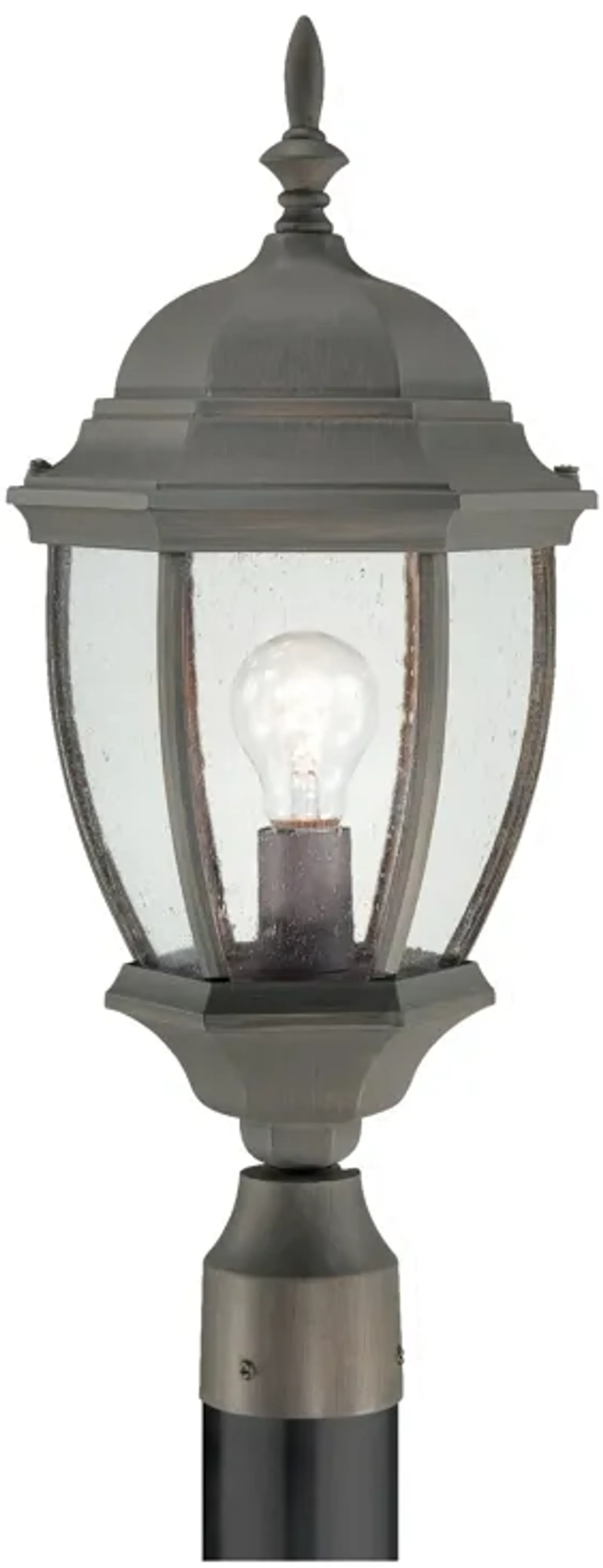 Covington 21.5" High 1-Light Outdoor Post Light - Painted Bronze