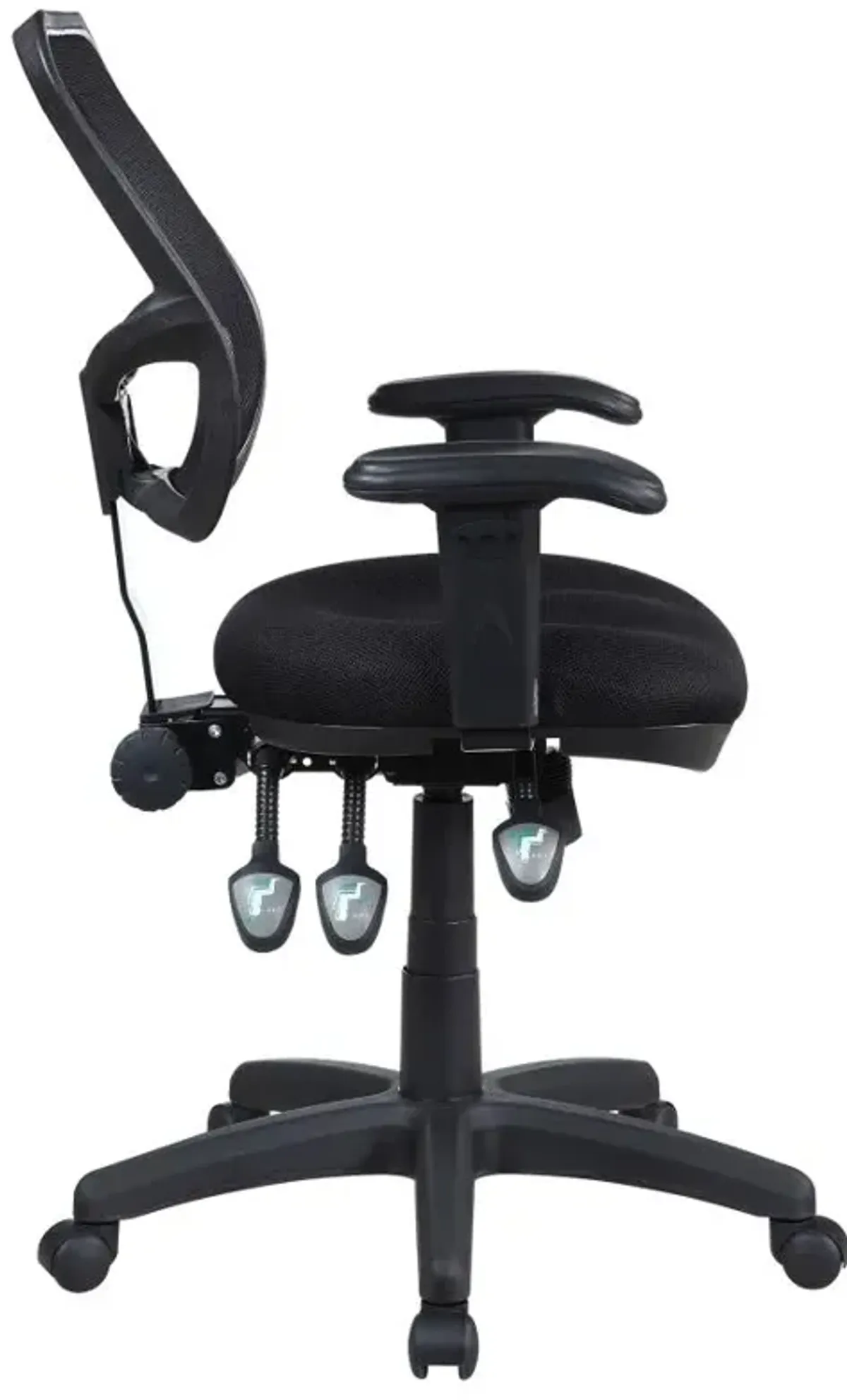 Rollo Adjustable Height Office Chair Black