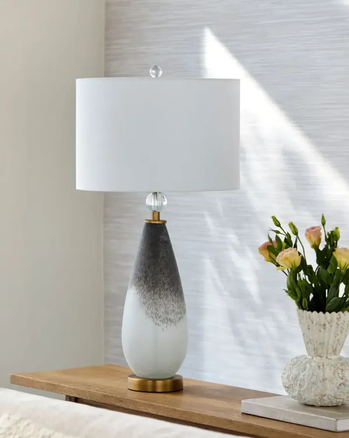 Lorca LRC-001 29"H x 15"W x 15"D Accent Table Lamp