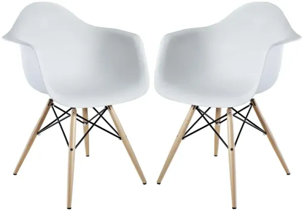 Pyramid Dining Armchair Set of 2