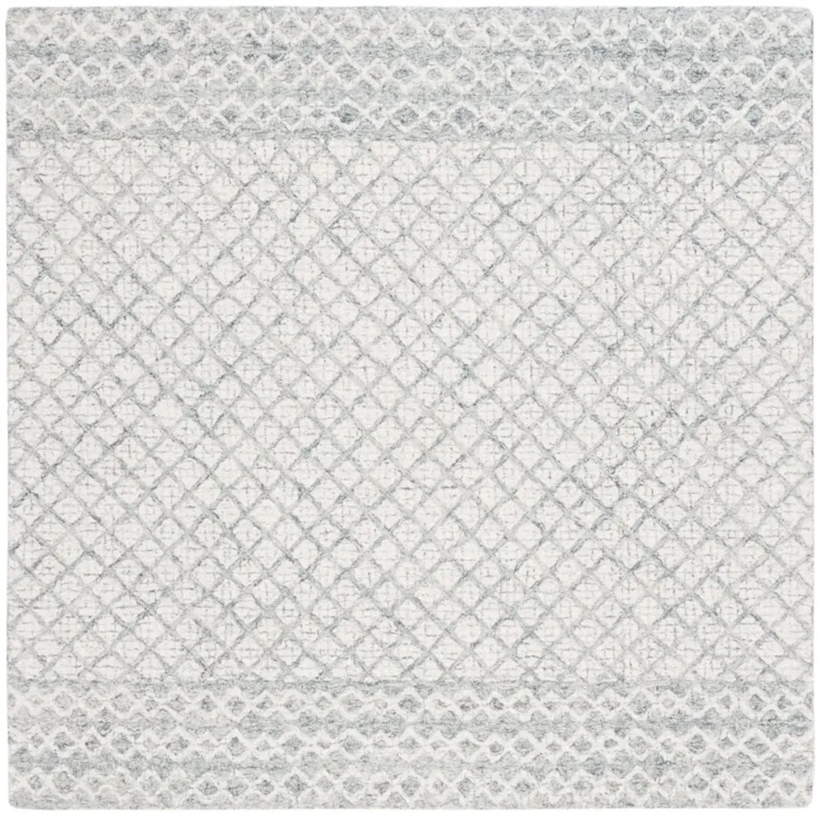 ABSTRACT Hand Tufted 6' x 6' Square area rug
