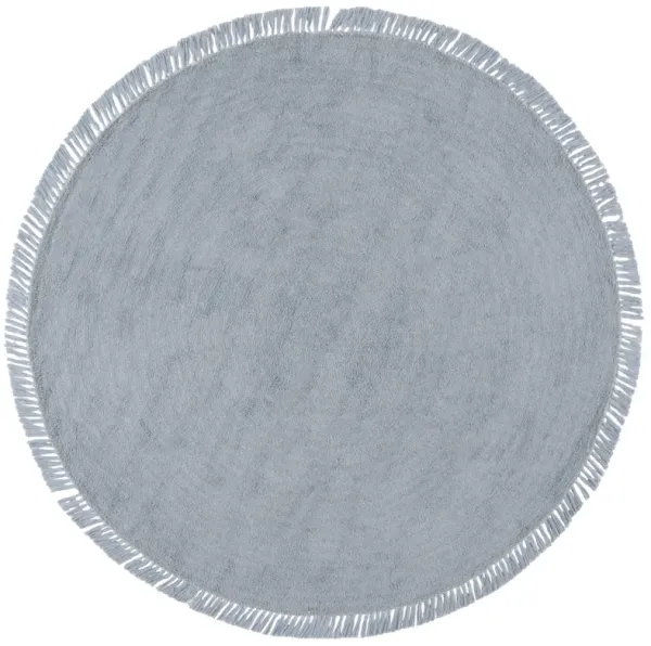 EASY CARE Hand Tufted 4' x 4' Round area rug