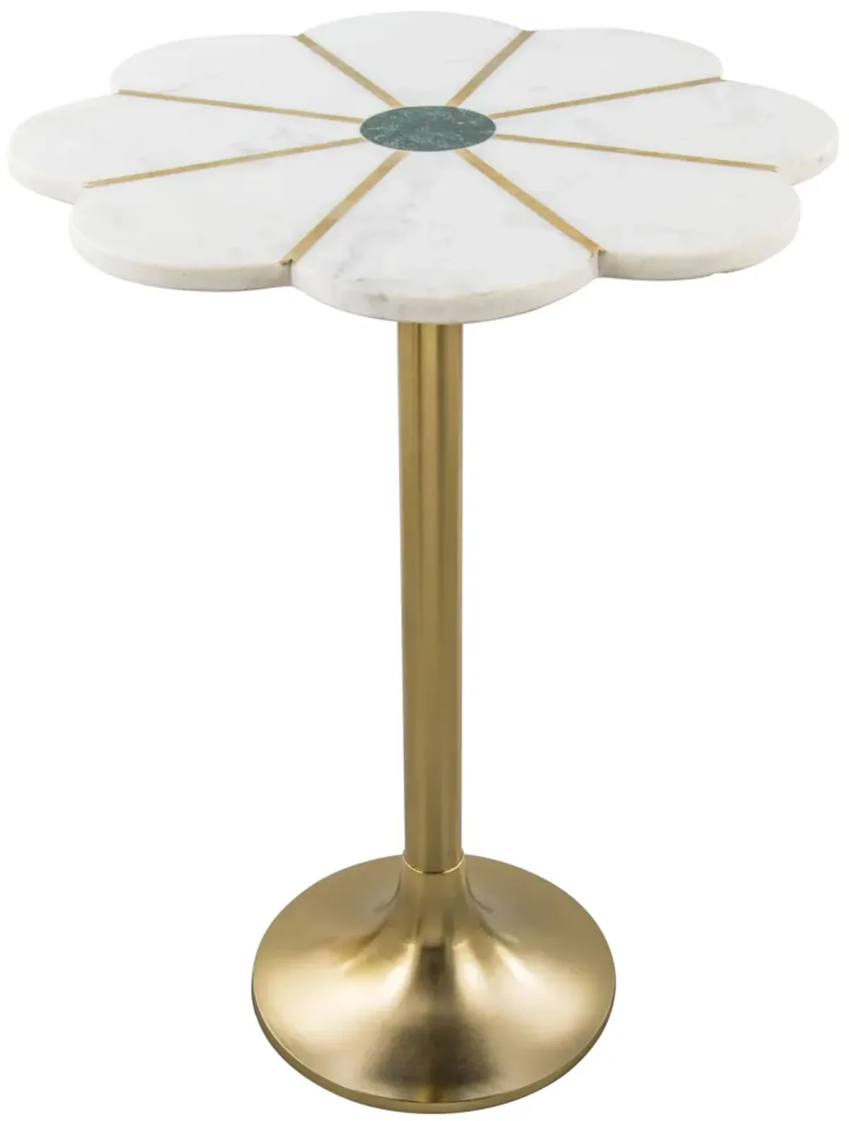 Scallop Side Table Multicolor