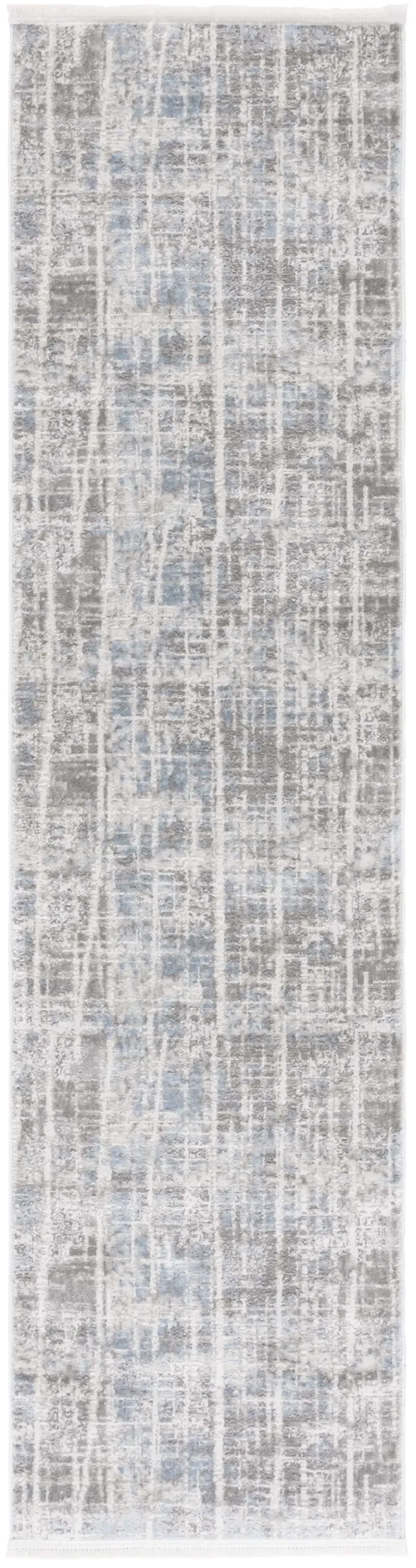 MILA 230 GREY  2'-2' x 8' Runner Rug