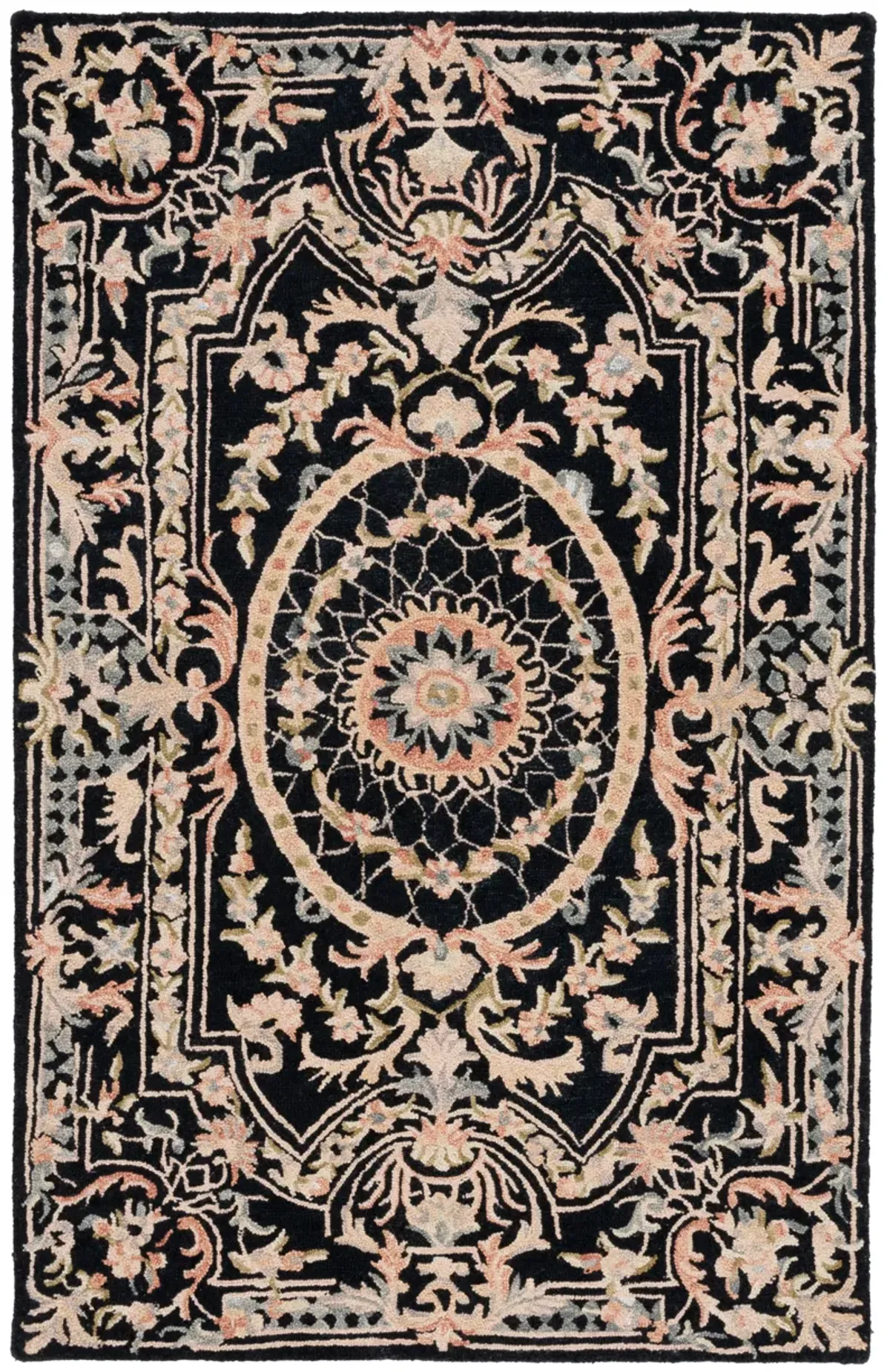 AUBUSSON Hand Tufted 3' x 5' area rug