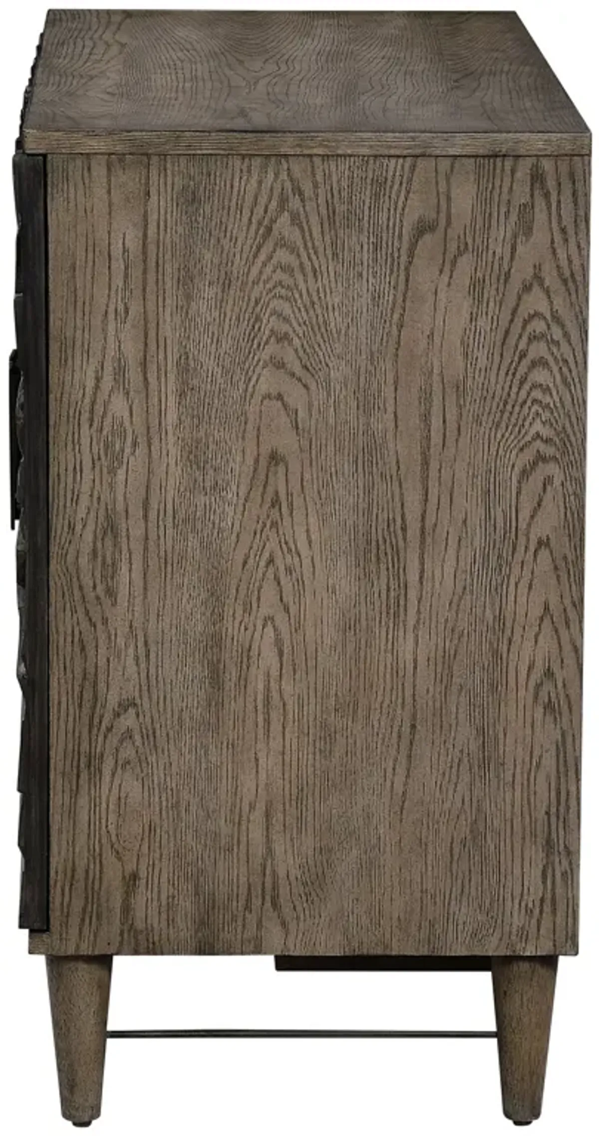 Shield Gray Oak 2 Door Cabinet