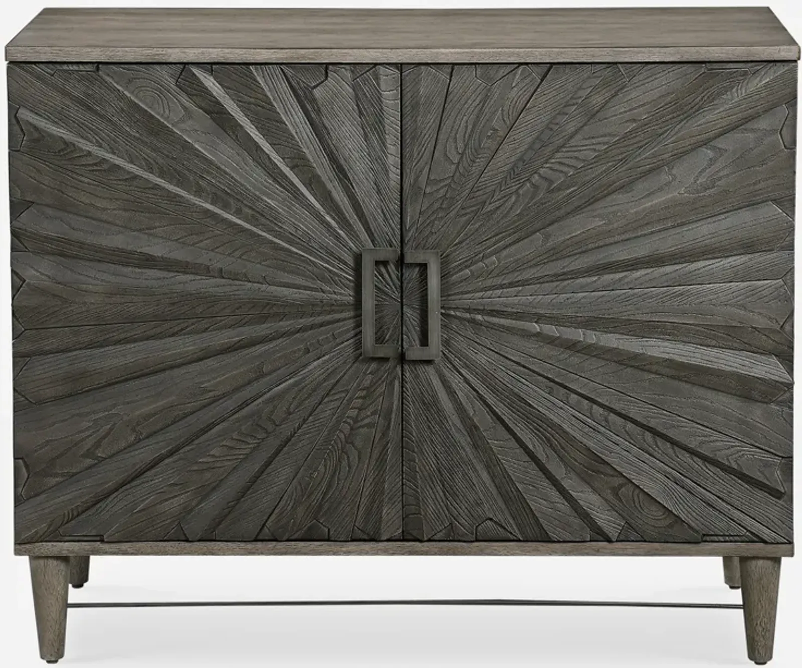 Shield Gray Oak 2 Door Cabinet