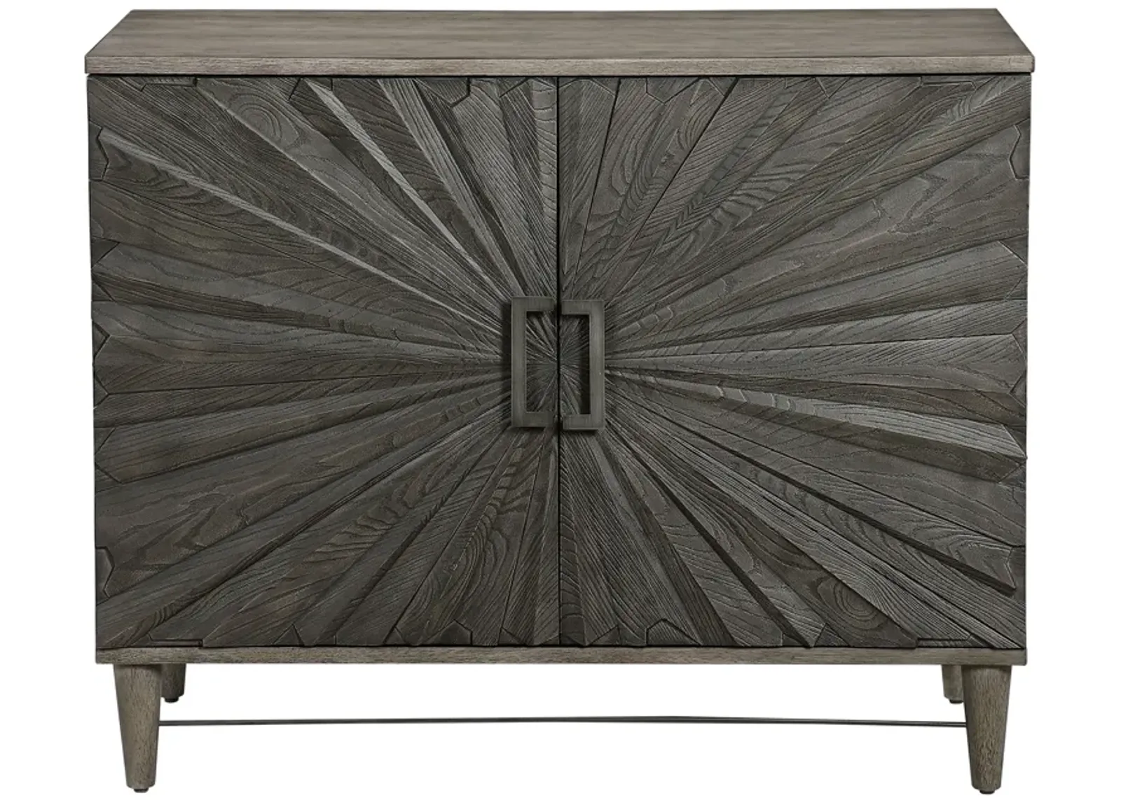 Shield Gray Oak 2 Door Cabinet