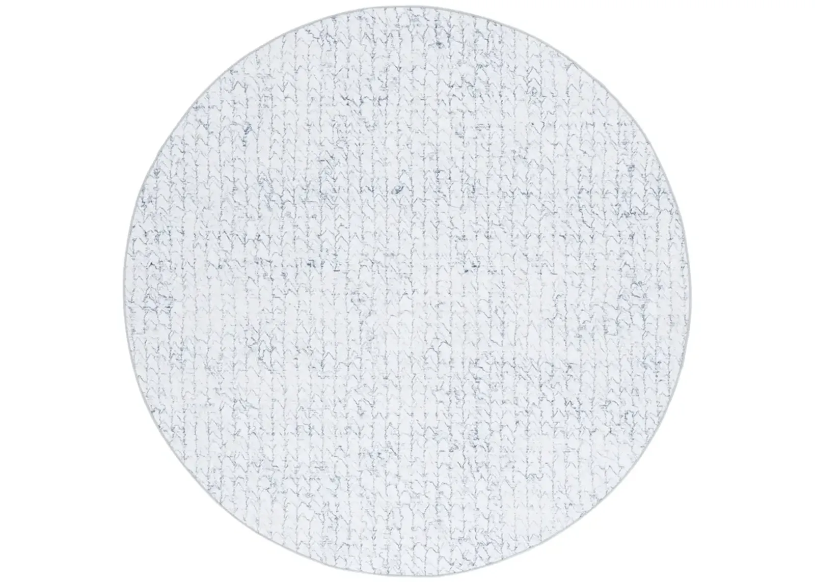 MALIBU 901 GREY  6' x 6' Round Round Rug