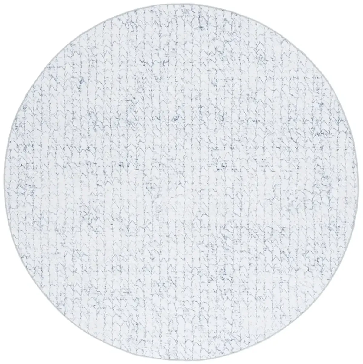 MALIBU 901 GREY  6' x 6' Round Round Rug