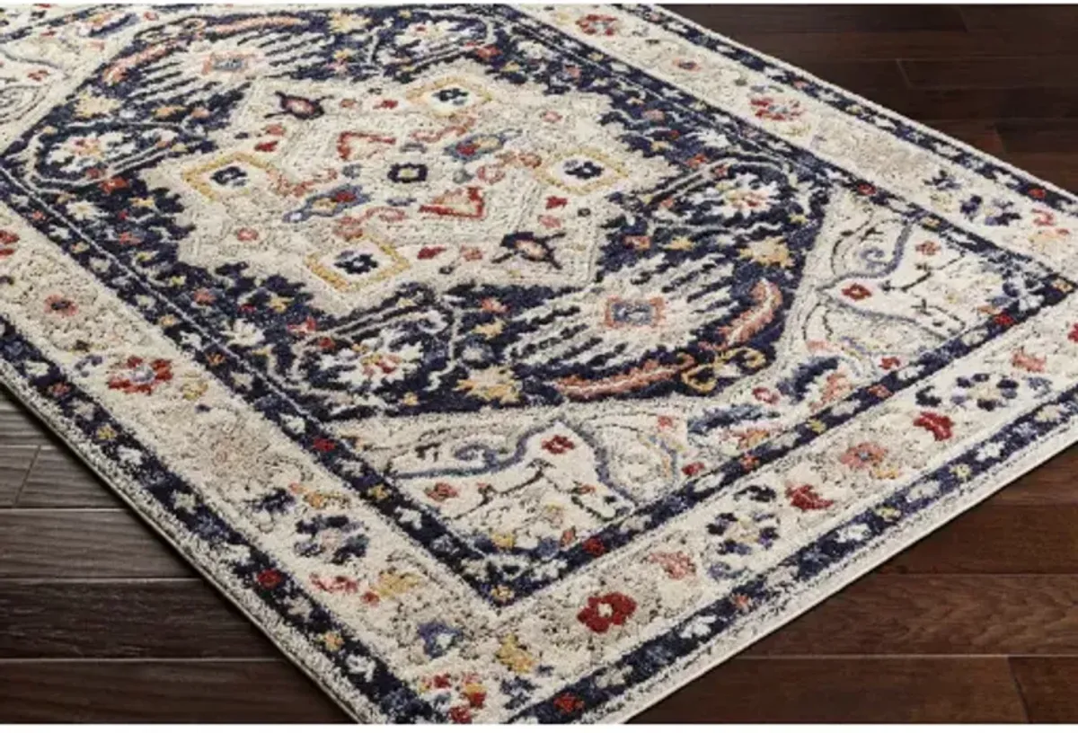 Liebe LBE-2304 7'10" x 10' Machine Woven Rug