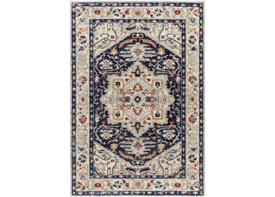 Liebe LBE-2304 7'10" x 10' Machine Woven Rug