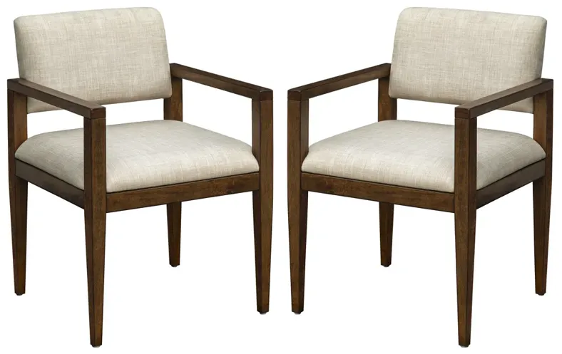 Benson Dining Chairs with Arms - Set of 2