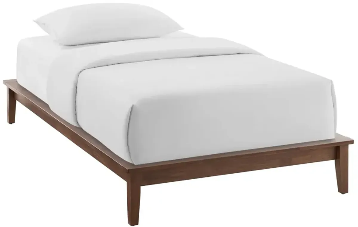 Lodge Twin Wood Platform Bed Frame