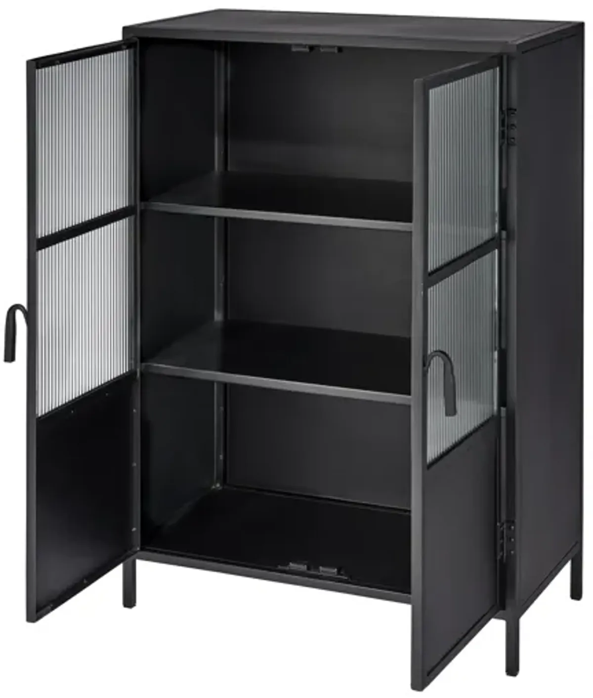 Vitrino 2 Door Iron Dresser