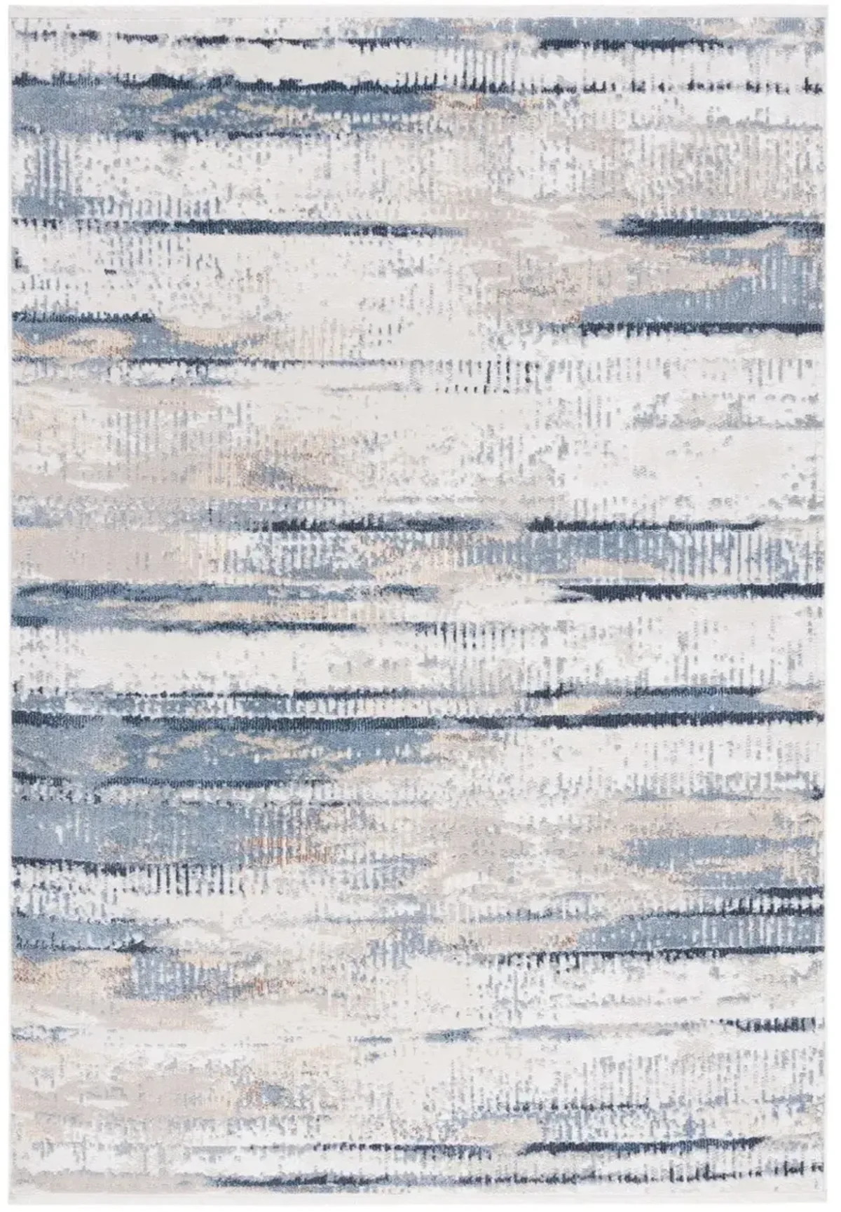 BAYSIDE 130 Blue 9' X 12' Large Rectangle Rug