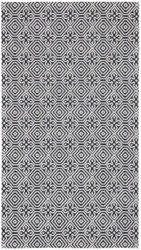 AUGUSTINE 402 BLACK  2'-10' x 5' Runner Rug