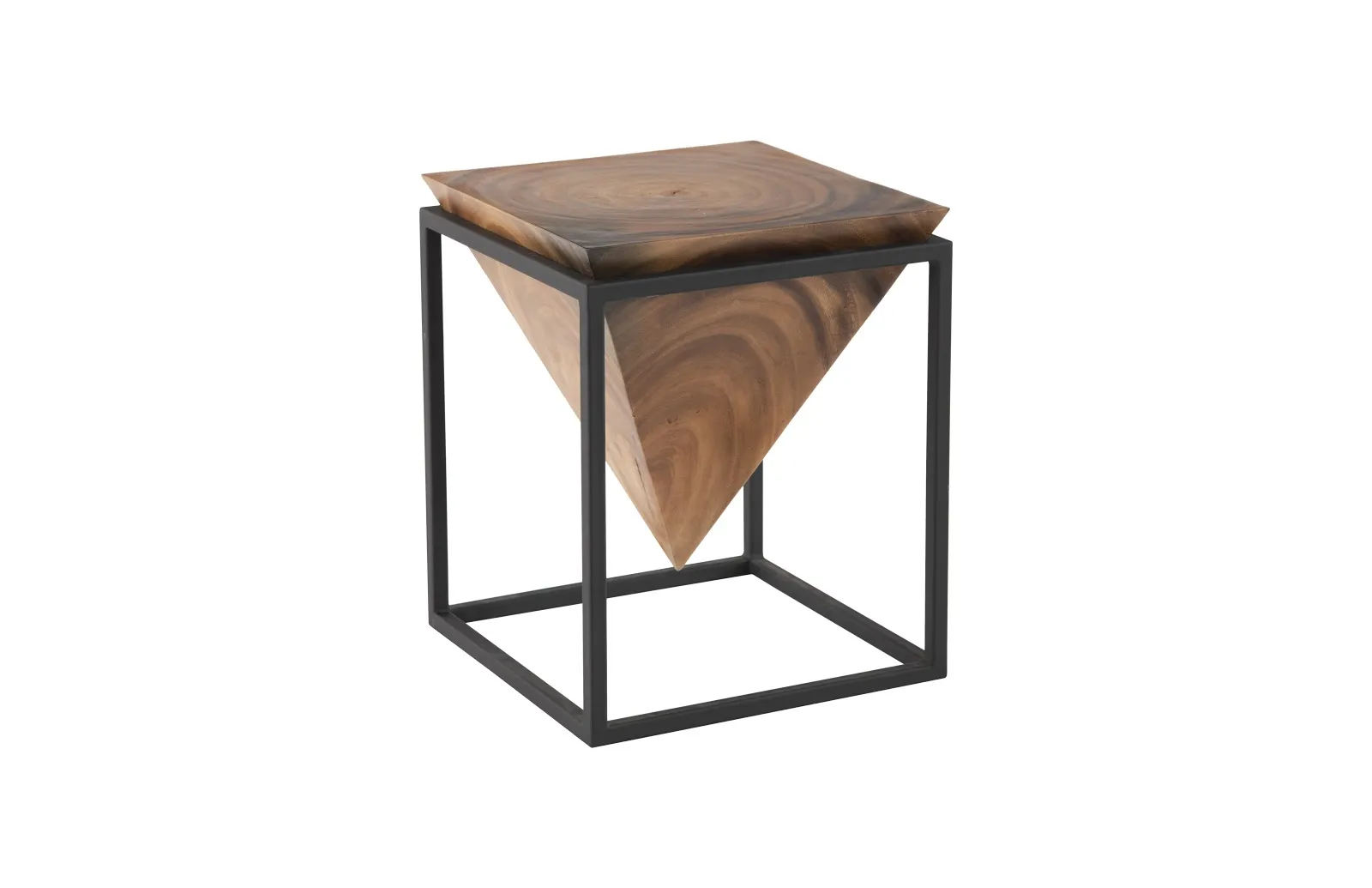 Inverted Pyramid Side Table