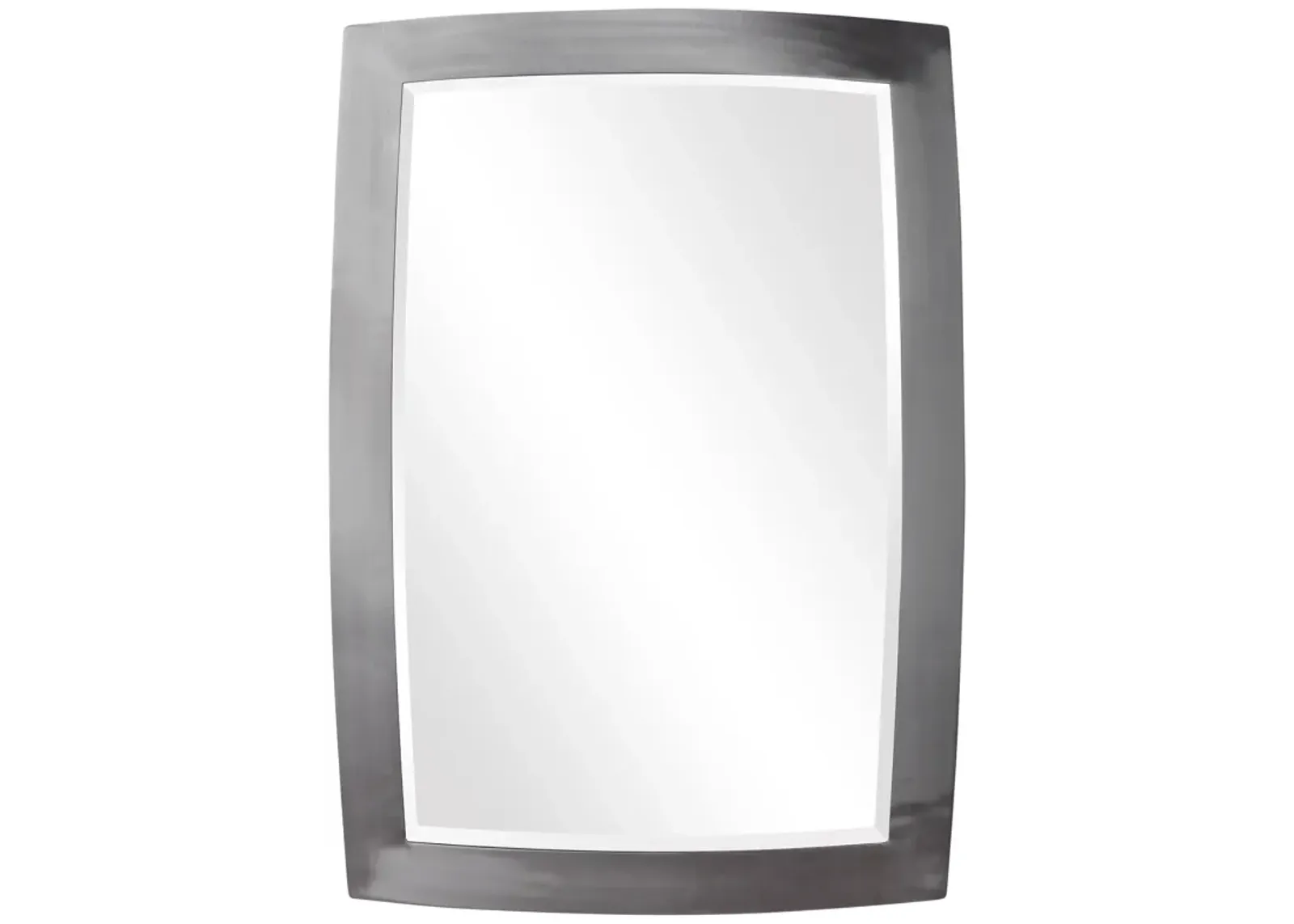 Haskill Brushed Nickel Mirror