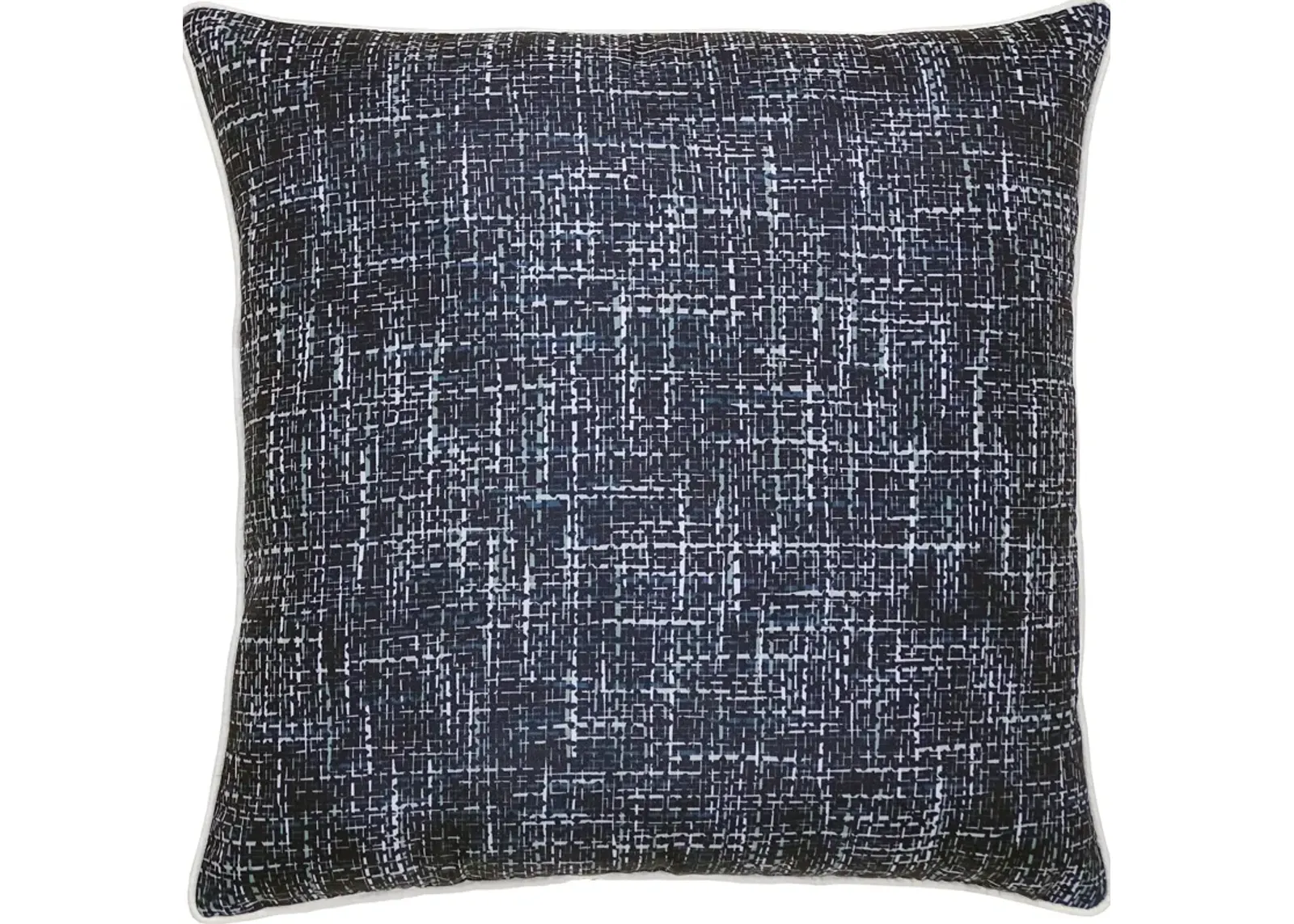 Wakefield Cross-Hatch Outdoor Pillow