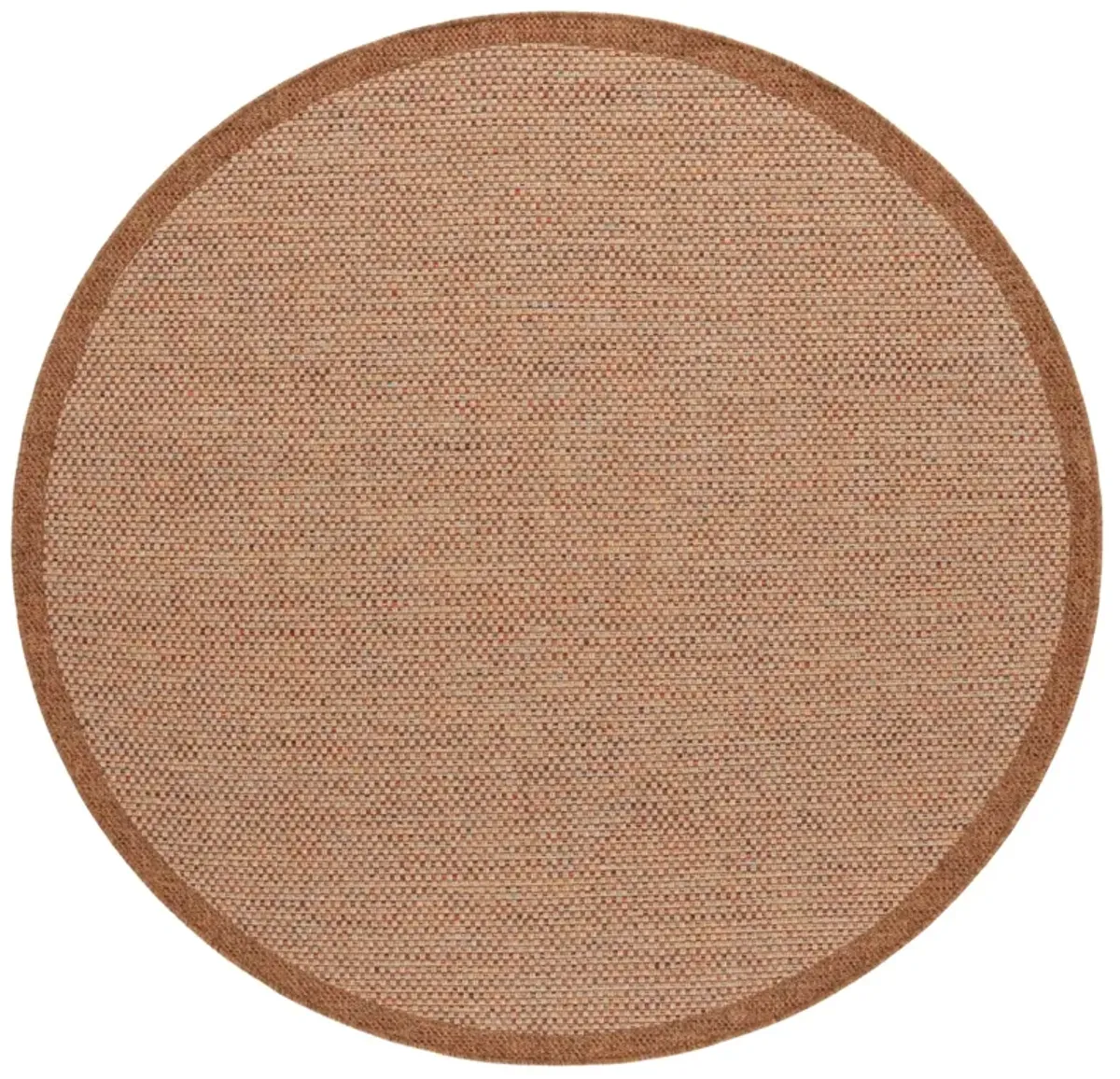 WICKER 150 NATURAL  6'-7' x 6'-7' Round Round Rug