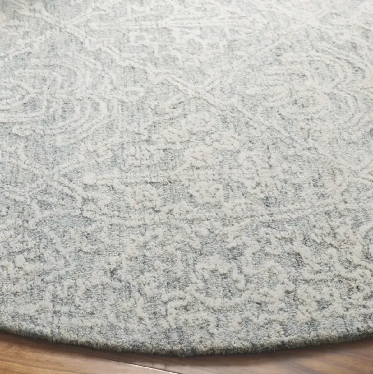 EBONY 304 IVORY  6' x 6' Round Round Rug