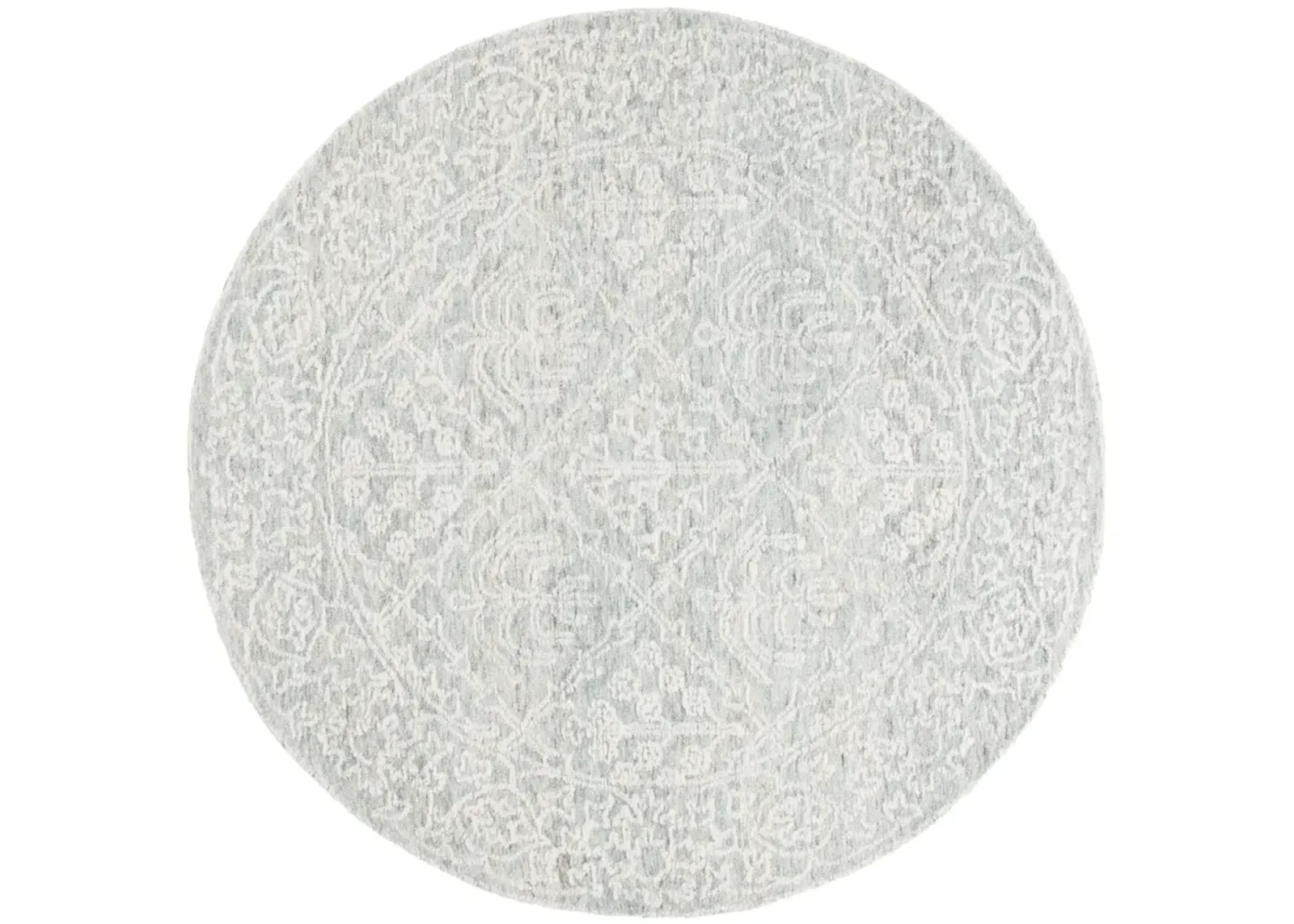 EBONY 304 IVORY  6' x 6' Round Round Rug