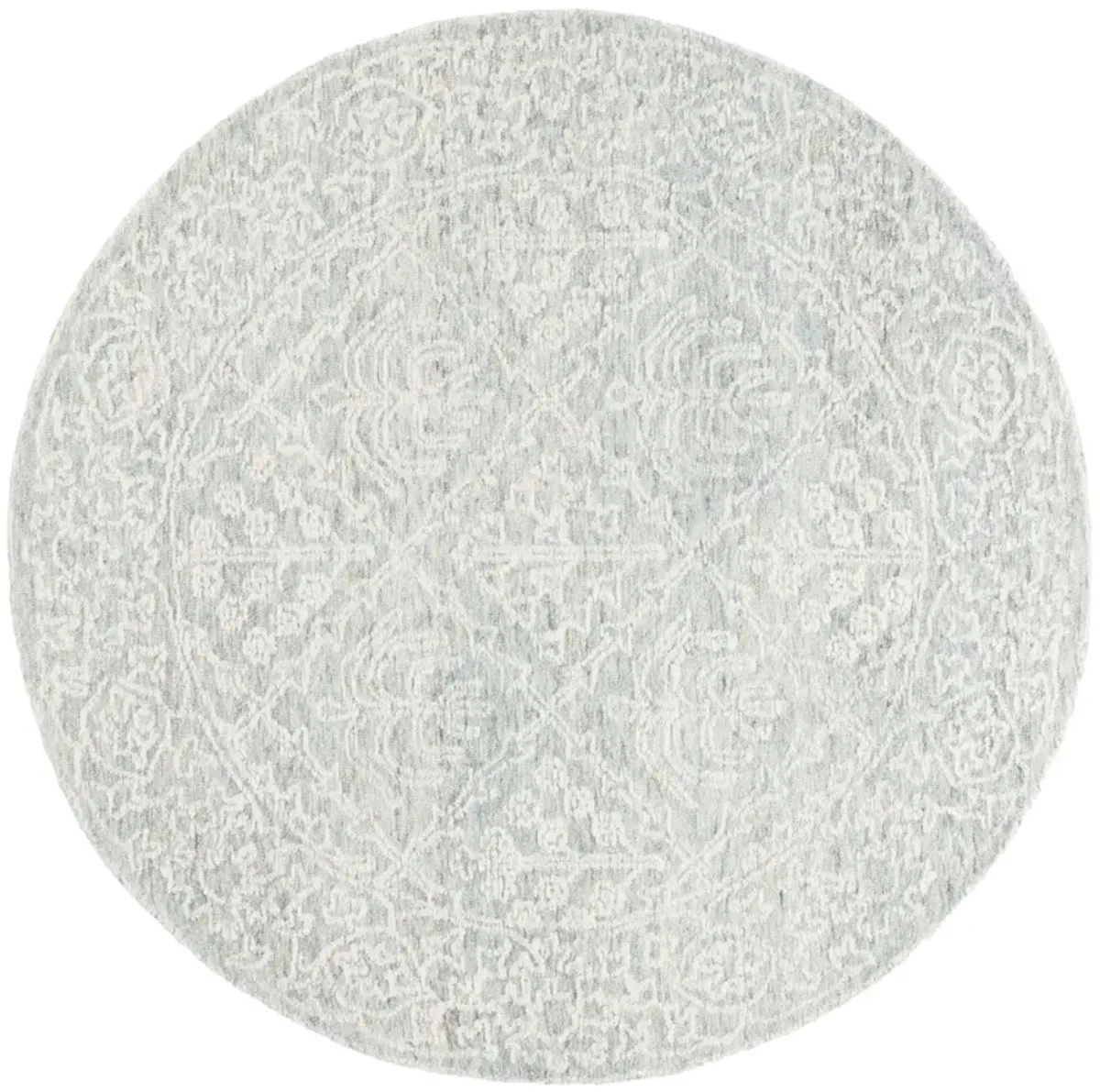 EBONY 304 IVORY  6' x 6' Round Round Rug