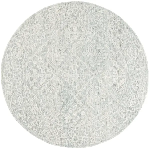 EBONY Hand Tufted 6' x 6' Round area rug