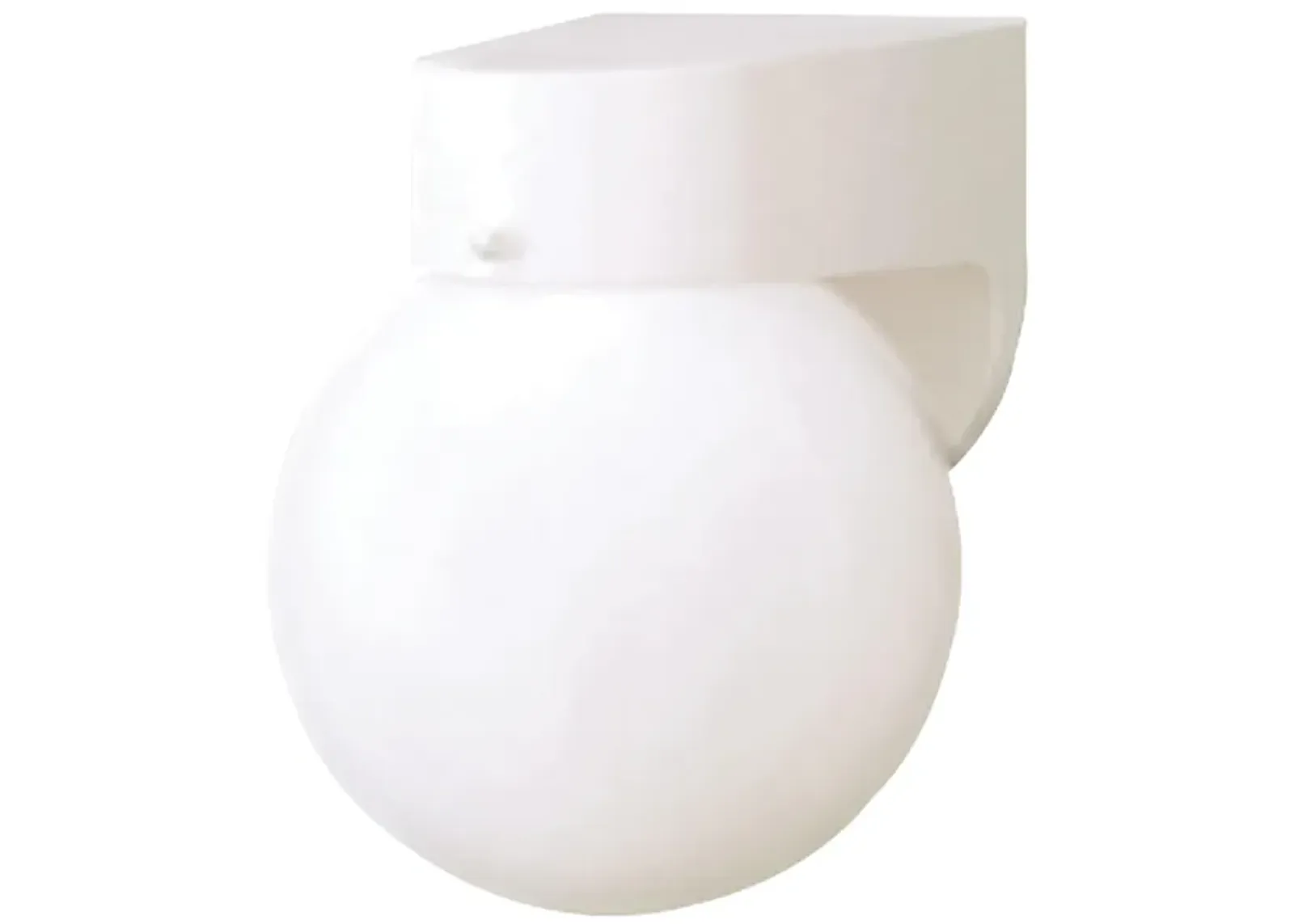 Outdoor Essentials 7" High 1-Light Outdoor Sconce - White