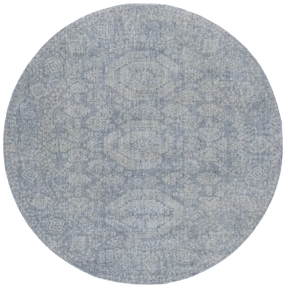 MAHARAJA Hand Loomed 6' x 6' Round area rug