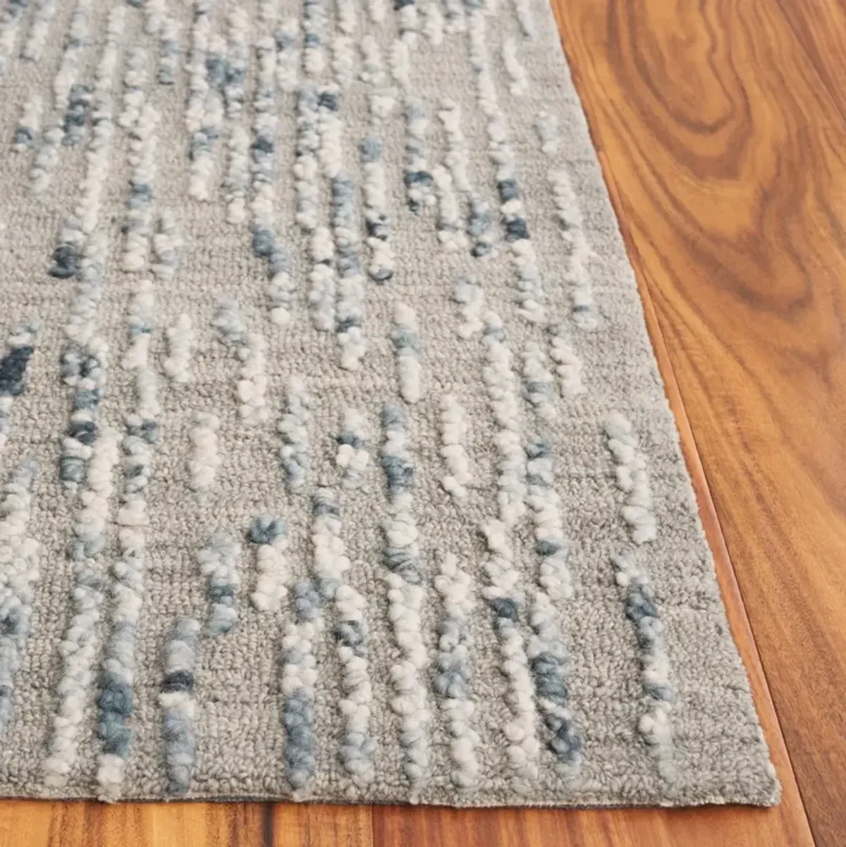 ABSTRACT 278 GREY  2'-3' x 8' Runner Rug