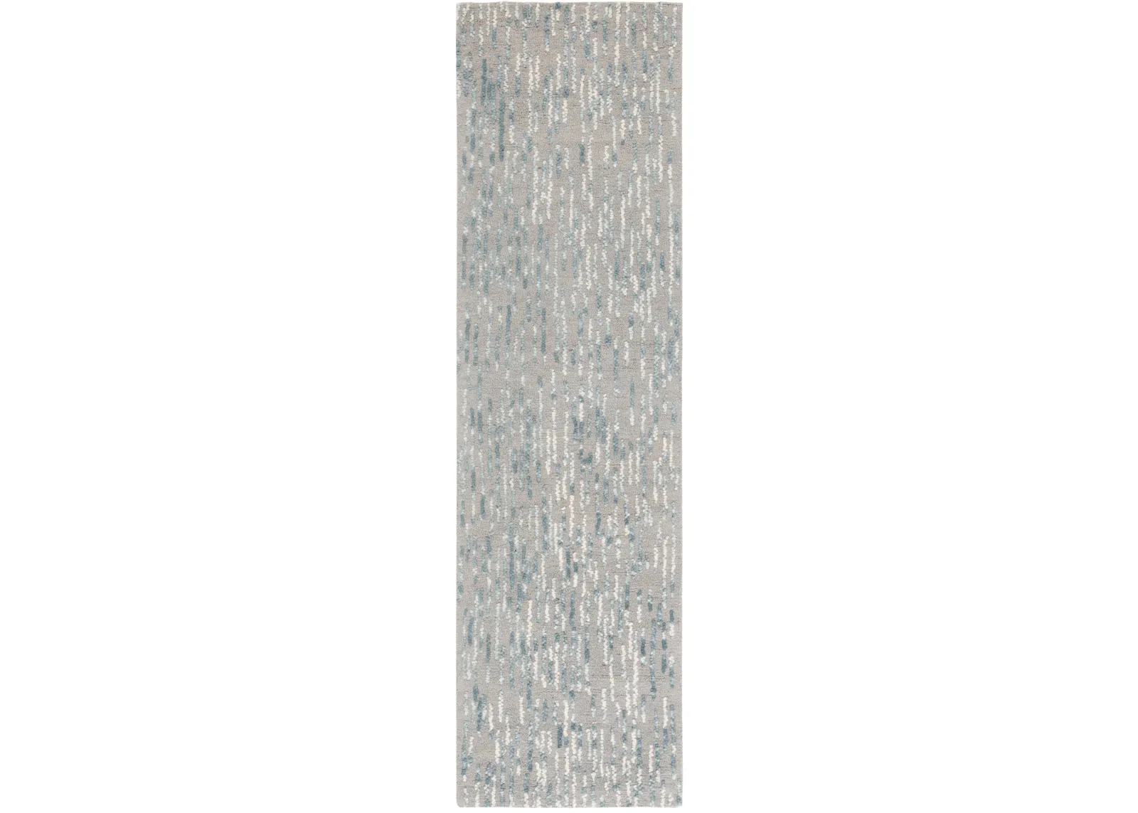 ABSTRACT 278 GREY  2'-3' x 8' Runner Rug