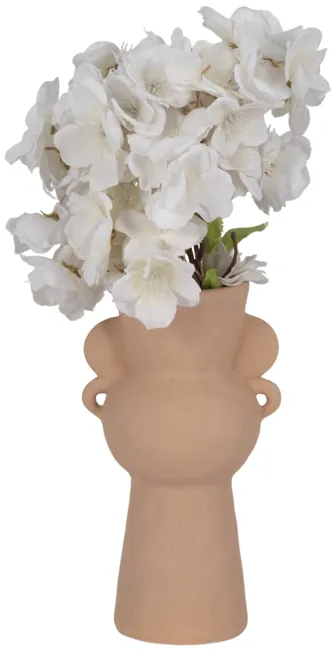 8" Rough Totem Bud Vase, Tan