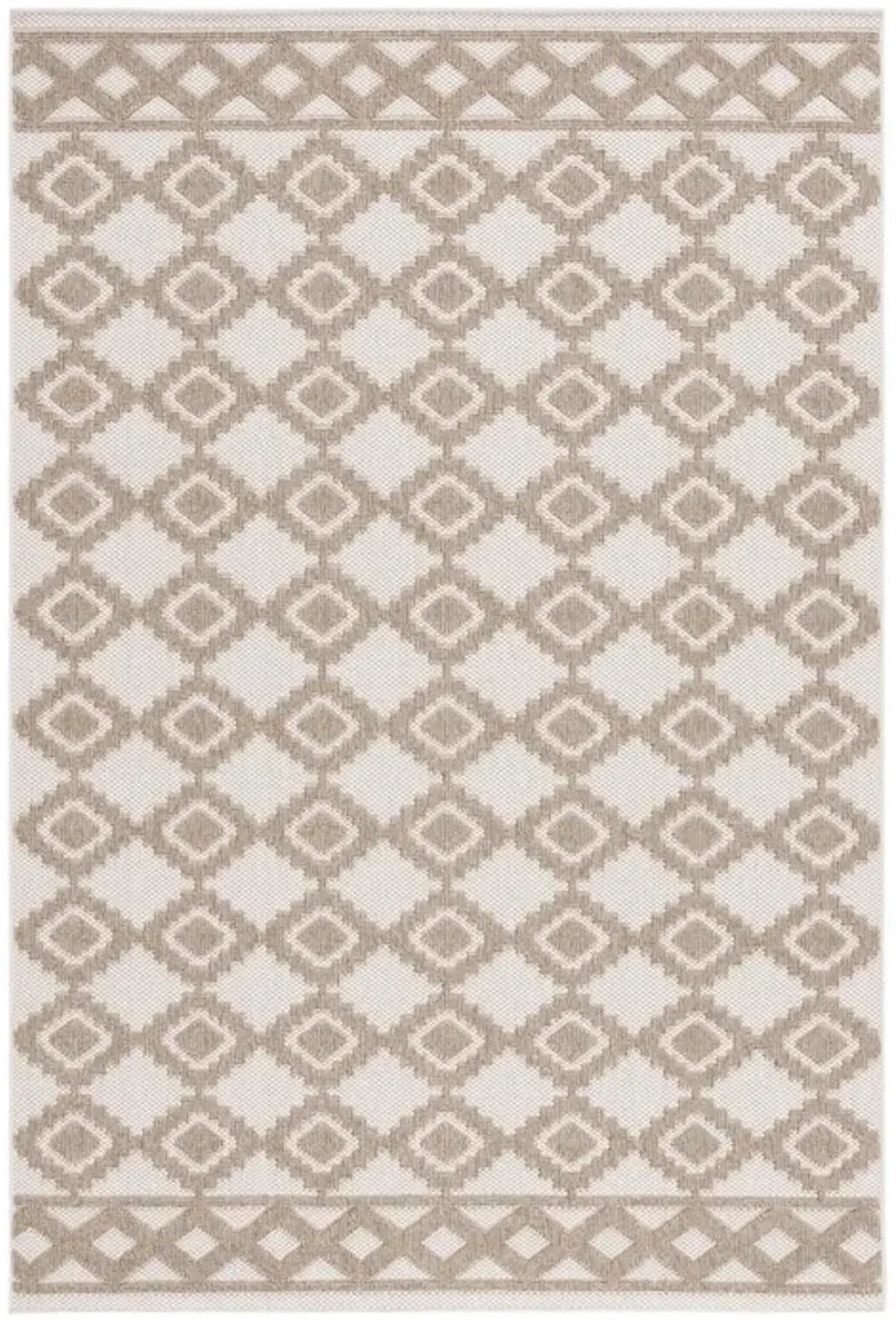 GLOBAL 208 Brown  8' X 10' Large Rectangle Rug