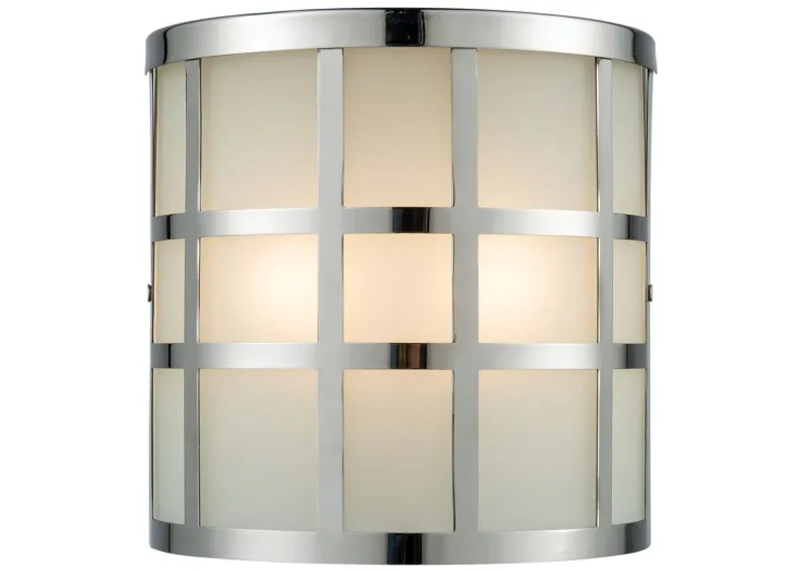 Hooper 8" High 2-Light Outdoor Sconce - Silver