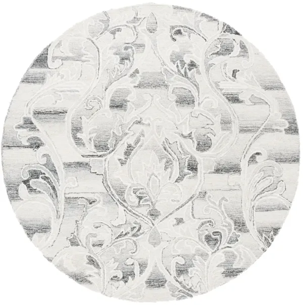 METRO Hand Tufted 6' x 6' Round area rug