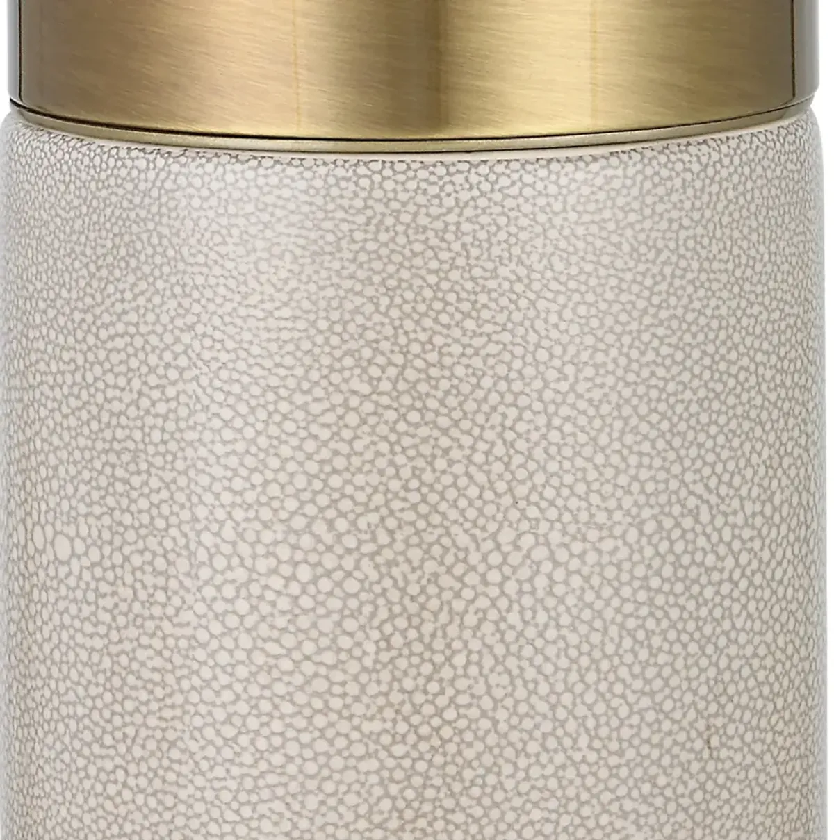 Adelia Ivory & Brass Table Lamp