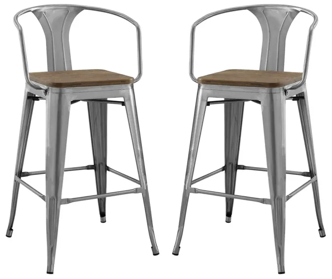 Promenade Bar Stool Set of 2