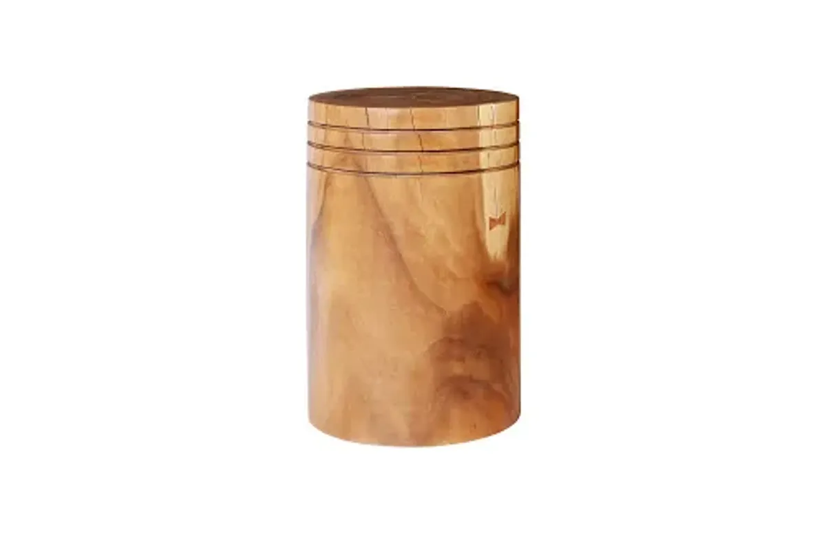 groove pedestal, round